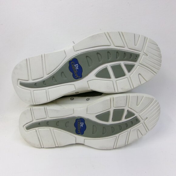 Dr Comfort Men's Comfort Plus White & Gray Athletic Shoes‎ 9.5 Wide 7540 - Picture 6 of 6